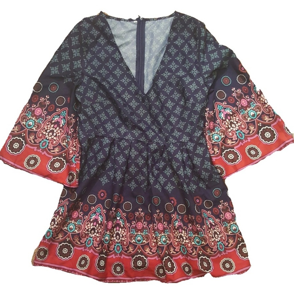 Empire waist bo-ho blouse,  XL
